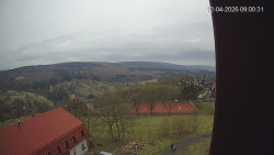 Panorama západ