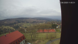 Panorama západ