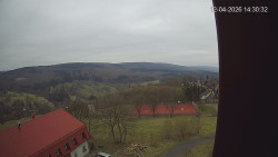 Panorama západ