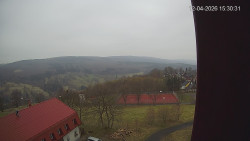 Panorama západ