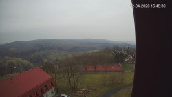 Panorama západ
