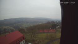Panorama západ