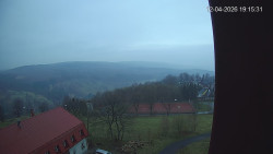 Panorama západ