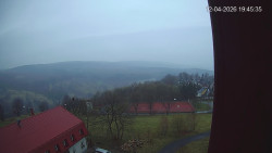 Panorama západ
