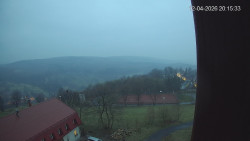 Panorama západ