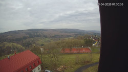Panorama západ