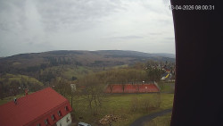 Panorama západ