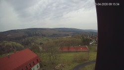 Panorama západ