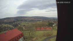 Panorama západ