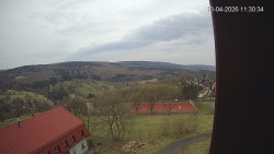 Panorama západ