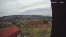 Panorama západ