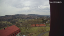 Panorama západ