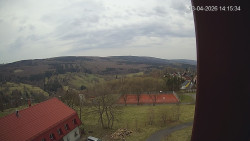 Panorama západ