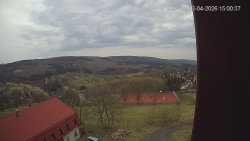 Panorama západ