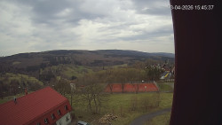 Panorama západ