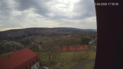 Panorama západ