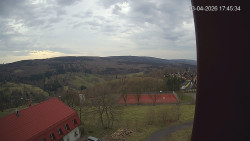 Panorama západ