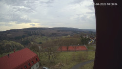 Panorama západ