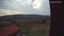 Panorama západ