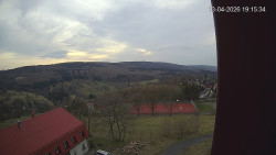 Panorama západ