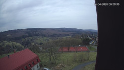 Panorama západ