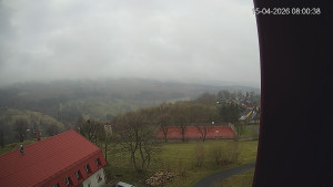 Město Hora Svaté Kateřiny - Panorama západ - 15.4.2026 v 08:00 Město Hora Svaté Kateřiny - Panorama západ - 15.4.2026 v 08:00