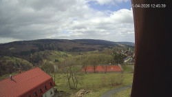 Panorama západ