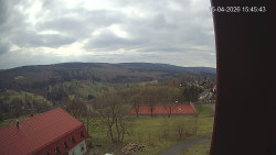 Panorama západ