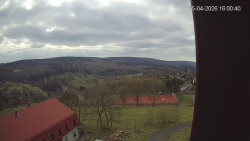 Panorama západ