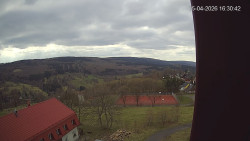 Panorama západ