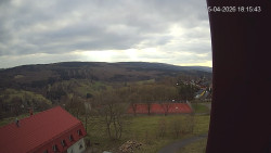 Panorama západ