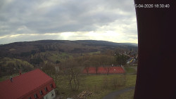 Panorama západ
