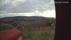 Panorama západ