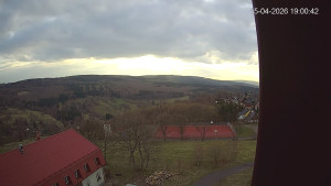 Město Hora Svaté Kateřiny - Panorama západ - 15.4.2026 v 19:00 Město Hora Svaté Kateřiny - Panorama západ - 15.4.2026 v 19:00