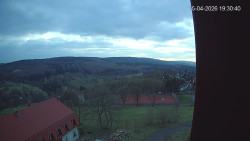 Panorama západ
