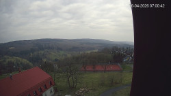 Panorama západ