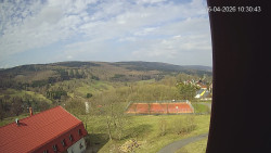 Panorama západ
