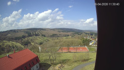 Panorama západ