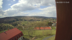 Panorama západ