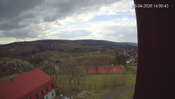 Panorama západ