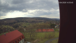 Panorama západ
