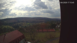 Panorama západ