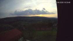 Panorama západ