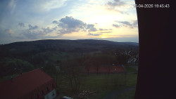 Panorama západ