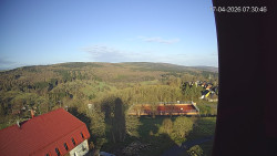 Panorama západ