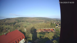 Panorama západ