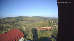 Panorama západ