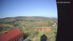 Panorama západ