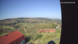 Panorama západ