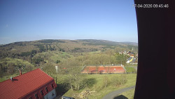 Panorama západ